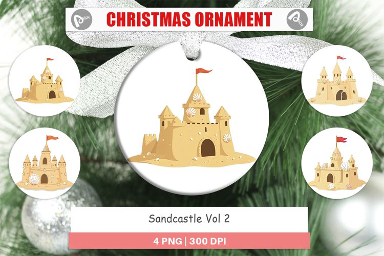 Ornament Sandcastle