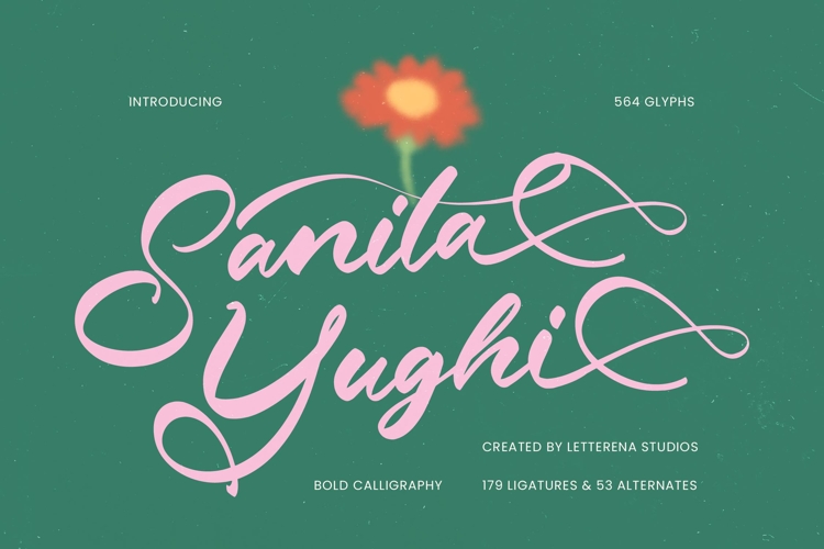Sanita Yughi - Bold Calligraphy