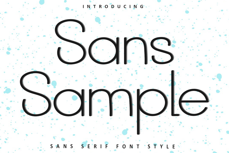 Sans Sample