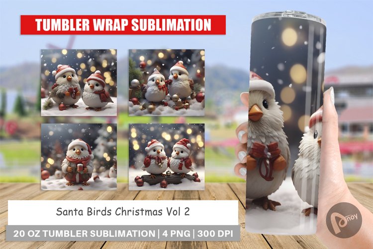 Christmas Tumbler Wrap Image 16