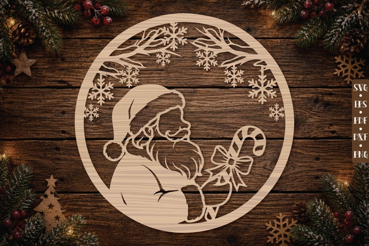 Santa Claus Svg Image 17