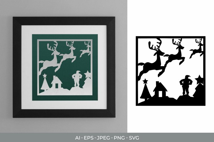 Christmas Paper Svg Image 11