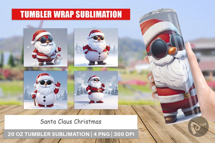 Christmas Tumbler Wrap Image 14