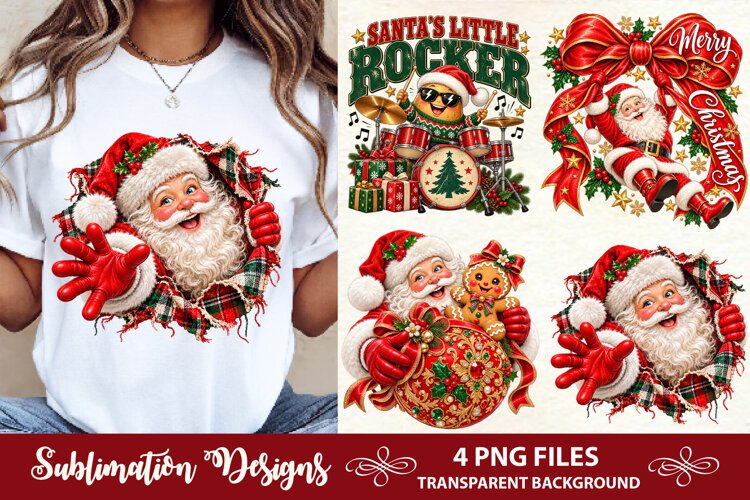Santa Claus Christmas PNG example image 1