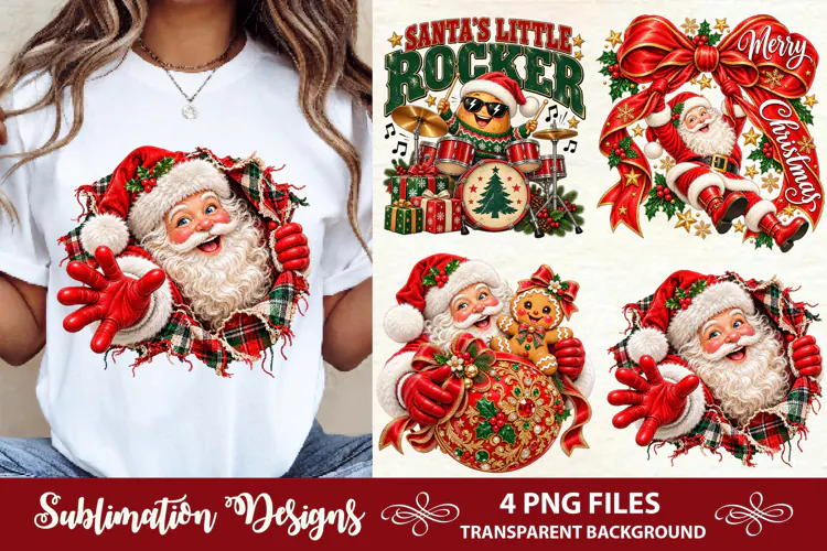 Santa Claus Christmas PNG