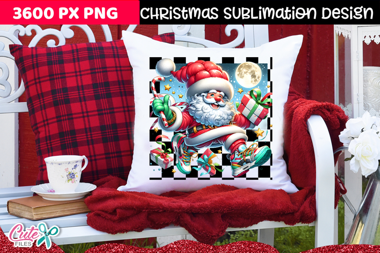 Santa Claus| Christmas Sublimation Design
