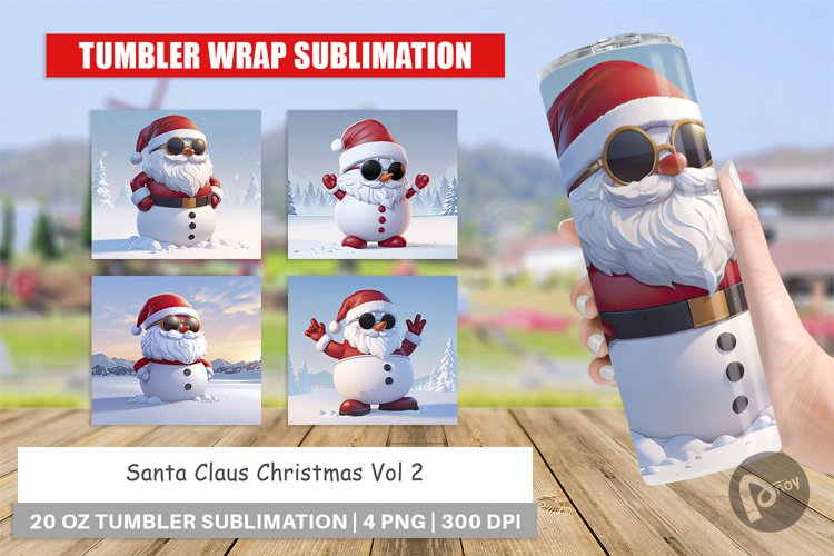 Christmas Tumbler Wrap Image 13
