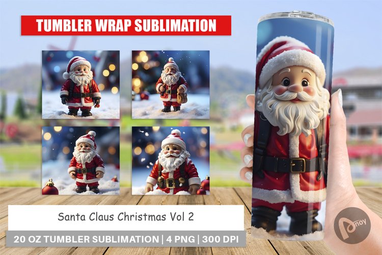 Christmas Tumbler Wrap Image 14