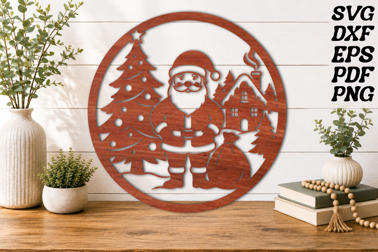Santa Claus Svg Image 13