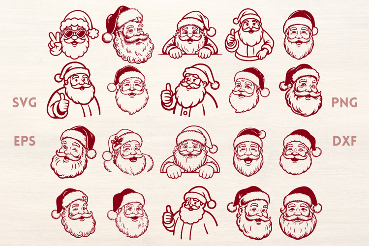 Santa Claus SVG Bundle