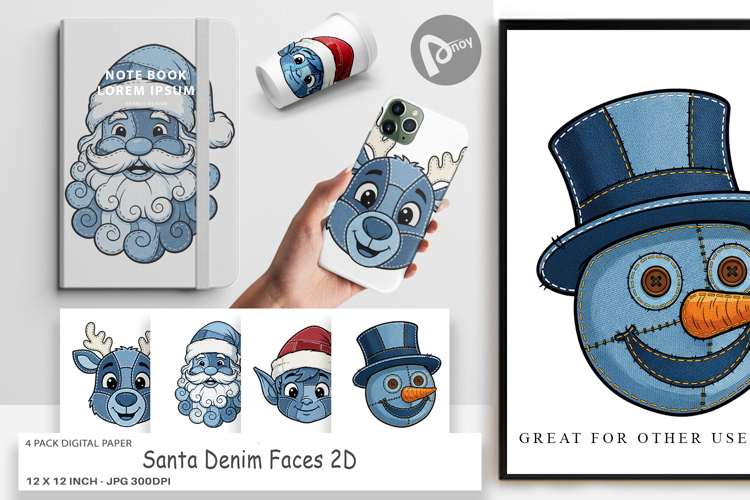Santa Christmas Clipart Image 24