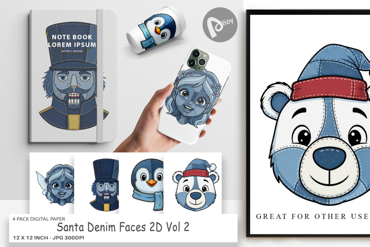 Santa Christmas Clipart Image 23