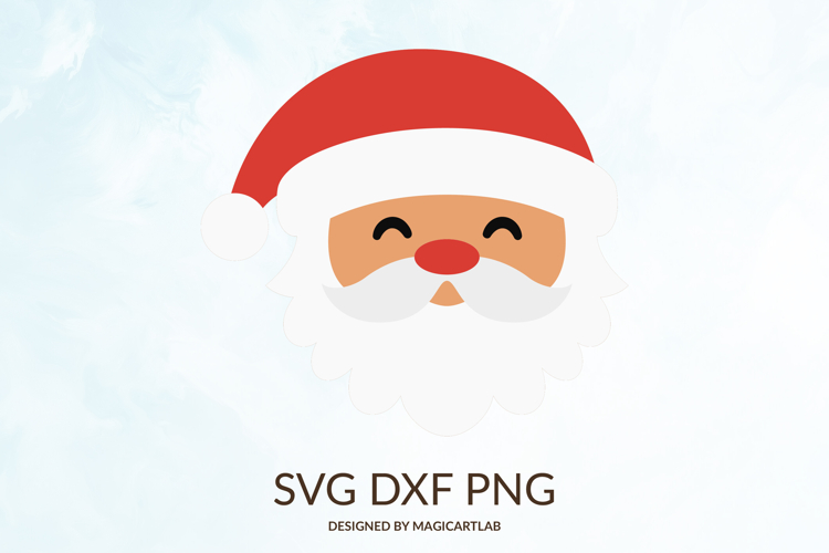 Cute Santa Svg