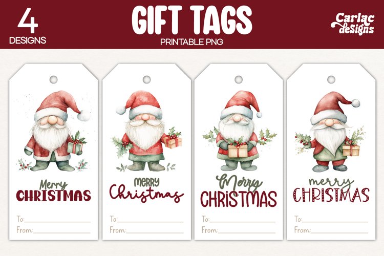 Christmas Tag Printable Image 15