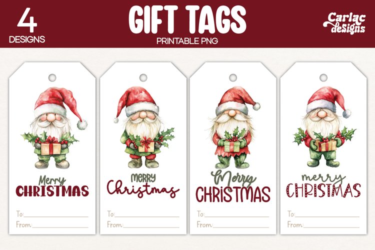 Christmas Tag Printable Image 14