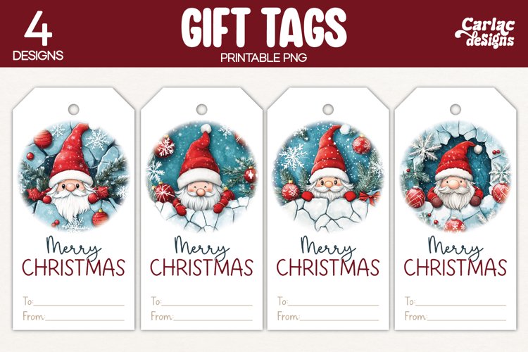 Christmas Tag Printable Image 19