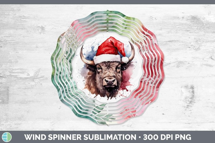 GorgeousSanta Hat Wind Spinner design.