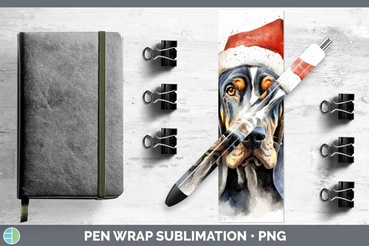 GorgeousSanta Hat Pen Wrap design.
