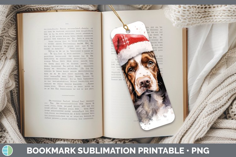 GorgeousSanta Hat Bookmark design.