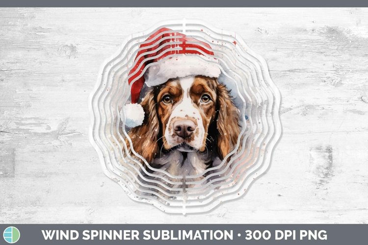 GorgeousSanta Hat Wind Spinner design.