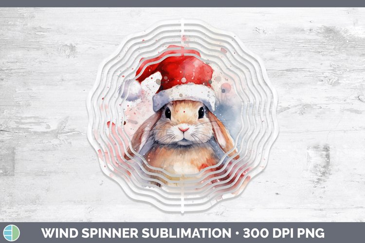 GorgeousSanta Hat Wind Spinner design.
