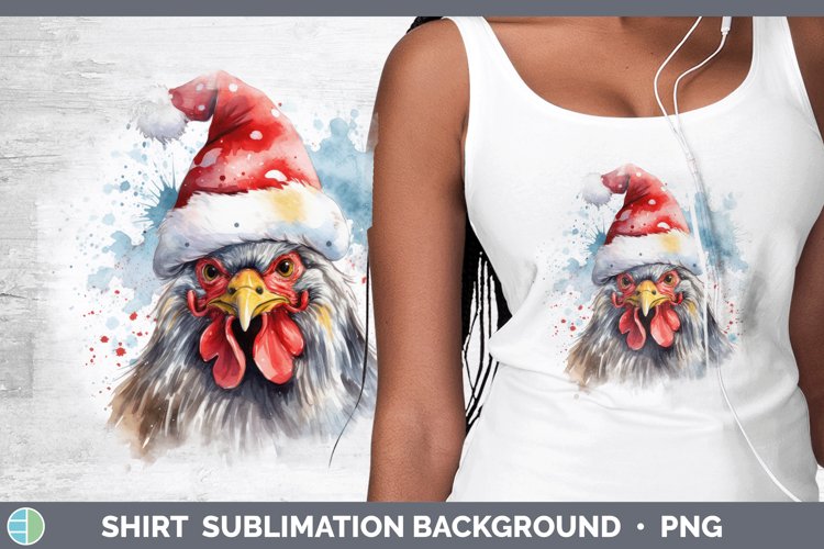 GorgeousSanta Hat Shirt design.
