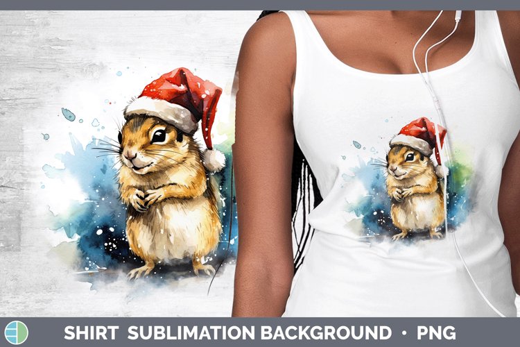 GorgeousSanta Hat Shirt design.
