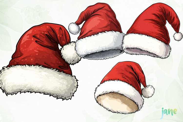 Santa hat Christmas Sublimation