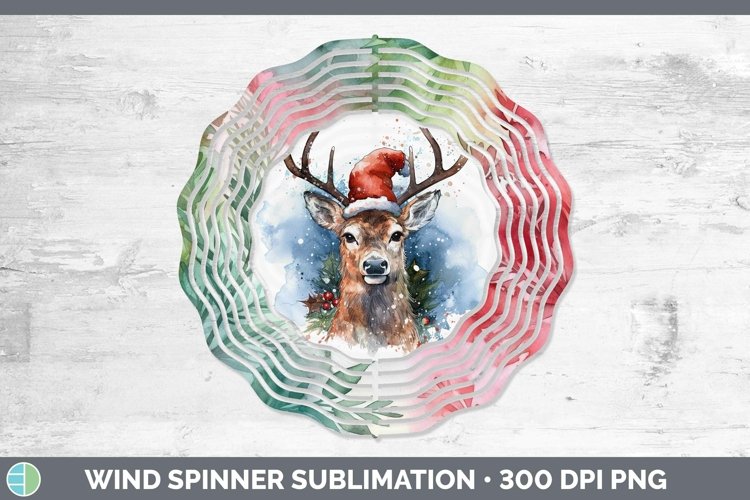 GorgeousSanta Hat Wind Spinner design.