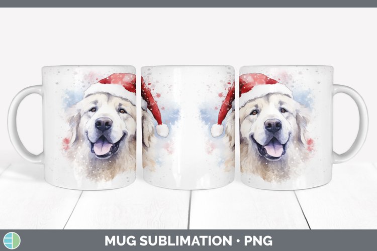 GorgeousSanta Hat Mug Wrap design.