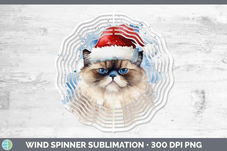 GorgeousSanta Hat Wind Spinner design.