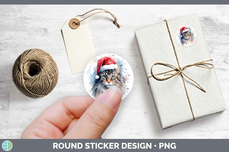 GorgeousSanta Hat Stickers design.