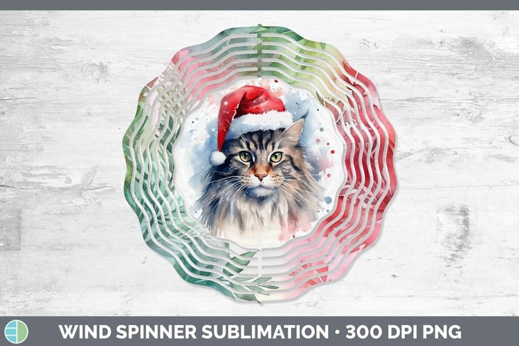 GorgeousSanta Hat Wind Spinner design.