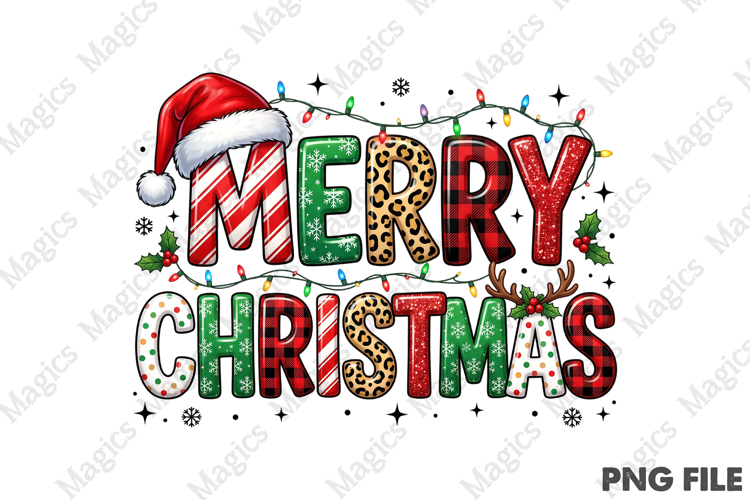 Santa Hat Merry Christmas PNG