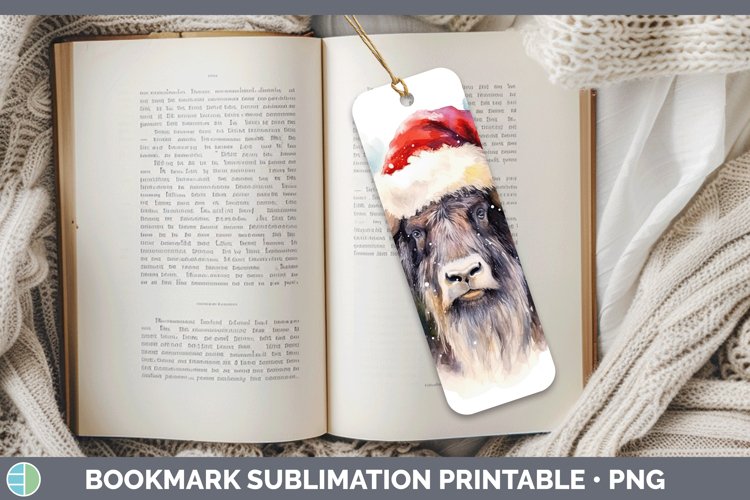 GorgeousSanta Hat Bookmark design.