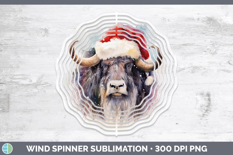 GorgeousSanta Hat Wind Spinner design.