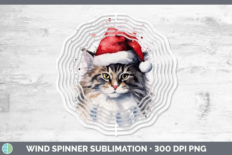 GorgeousSanta Hat Wind Spinner design.