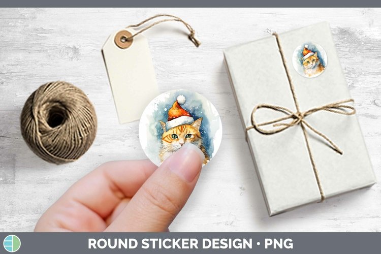 GorgeousSanta Hat Stickers design.
