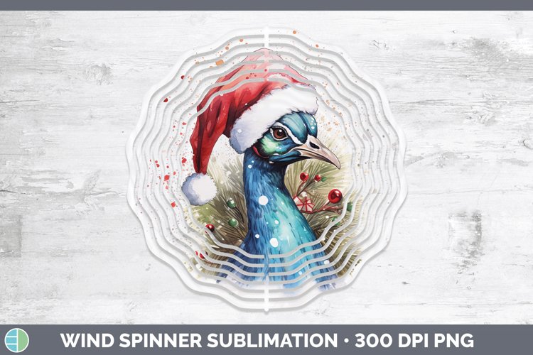 GorgeousSanta Hat Wind Spinner design.