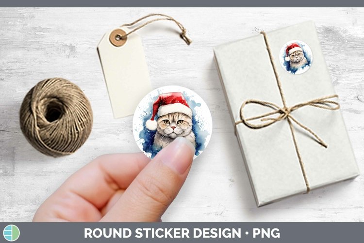 GorgeousSanta Hat Stickers design.