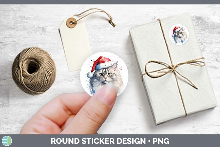 GorgeousSanta Hat Stickers design.