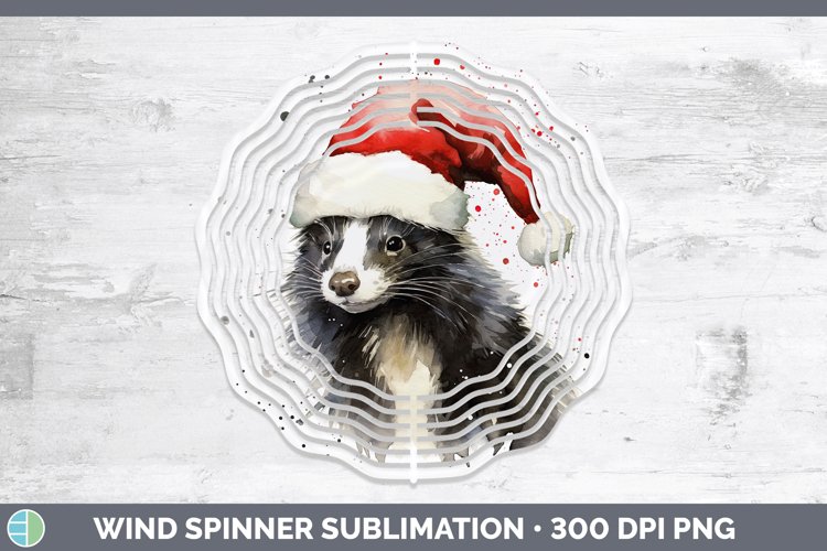 GorgeousSanta Hat Wind Spinner design.
