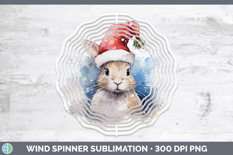 GorgeousSanta Hat Wind Spinner design.