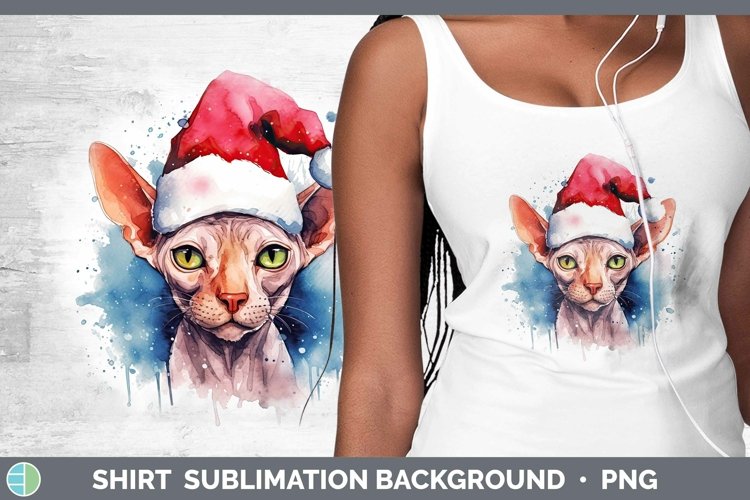 GorgeousSanta Hat Shirt design.