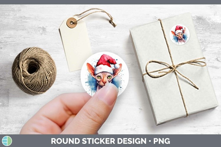 GorgeousSanta Hat Stickers design.
