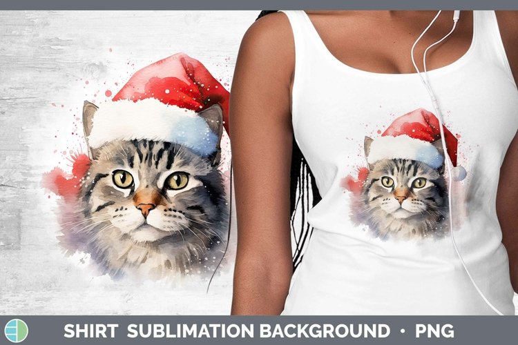 GorgeousSanta Hat Shirt design.