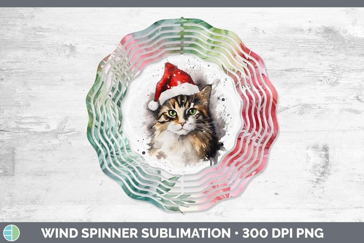 GorgeousSanta Hat Wind Spinner design.