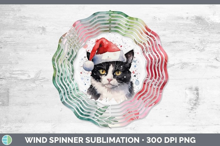 GorgeousSanta Hat Wind Spinner design.