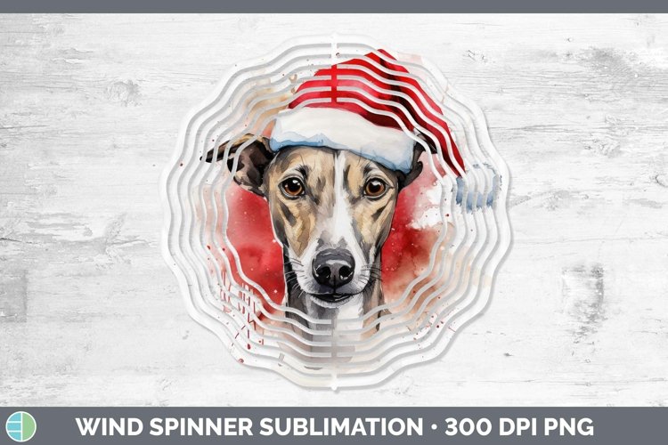 GorgeousSanta Hat Wind Spinner design.