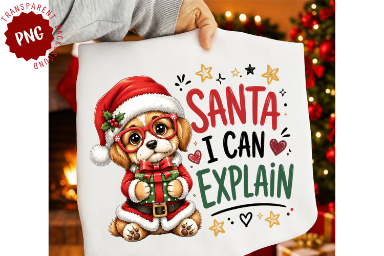Santa I Can Explain PNG